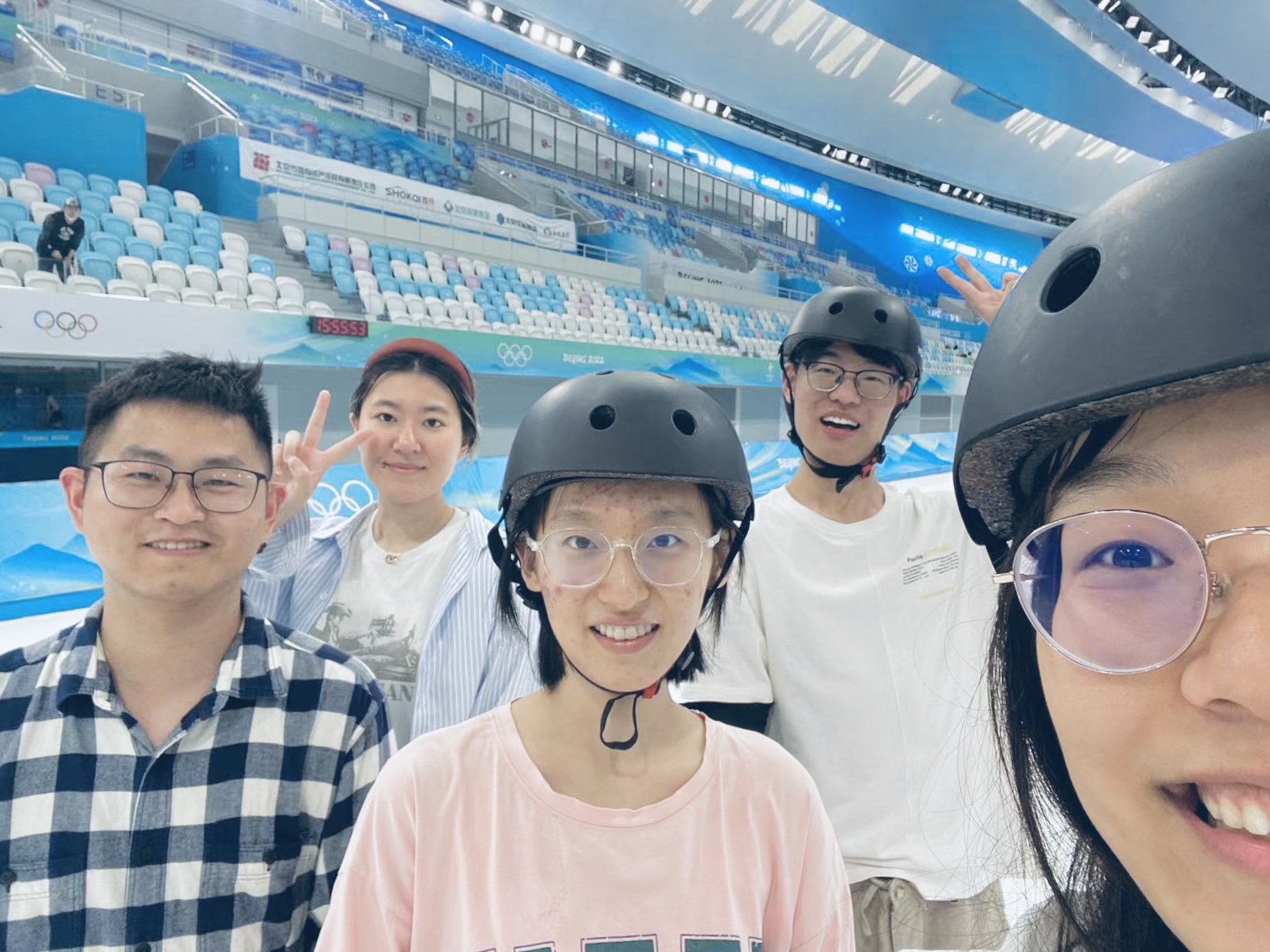 Skating at 40°C Beijing